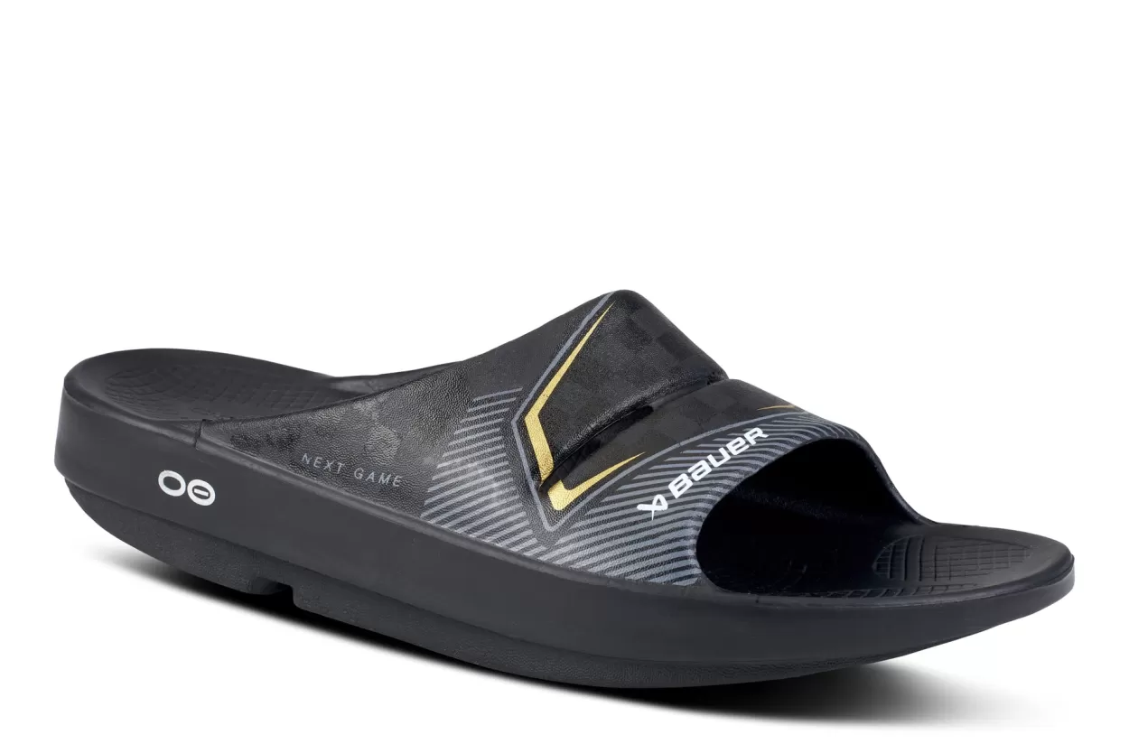 Fashion | OOFOS SLIDE - THE BARTLETT Hockey Apparel·Oofos Recovery Slides