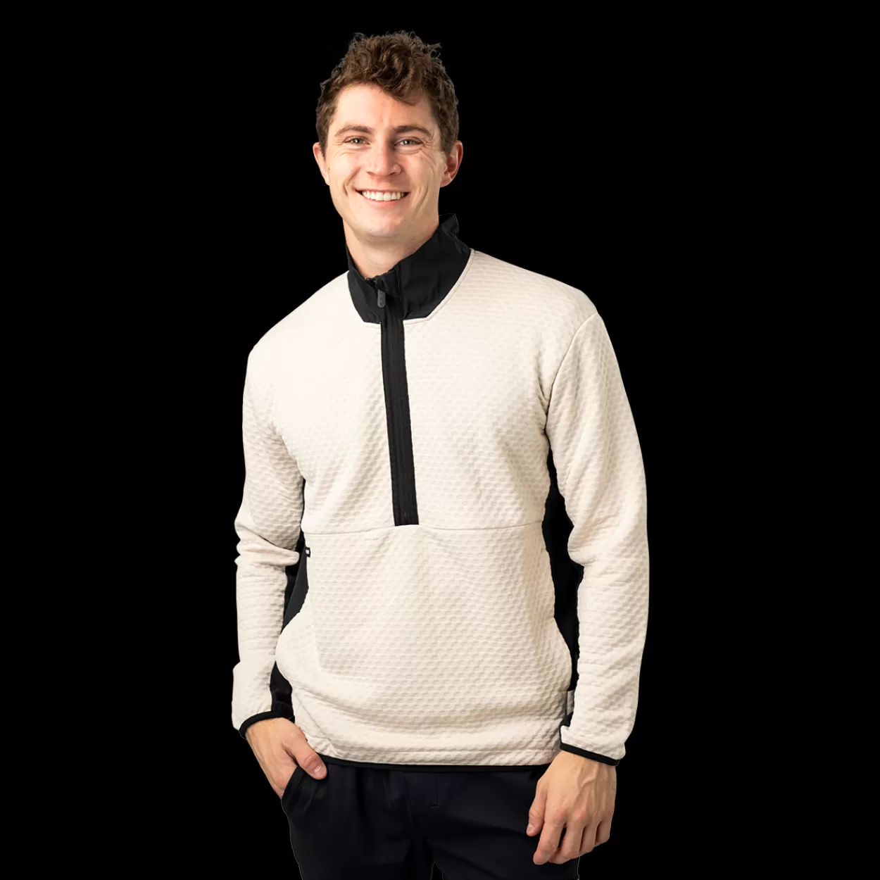 Store FLC TEXTURED 1/2 ZIP Mens Clothing·Hoodies & Sweatshirts | Mens Clothing·Jackets & Outerwear