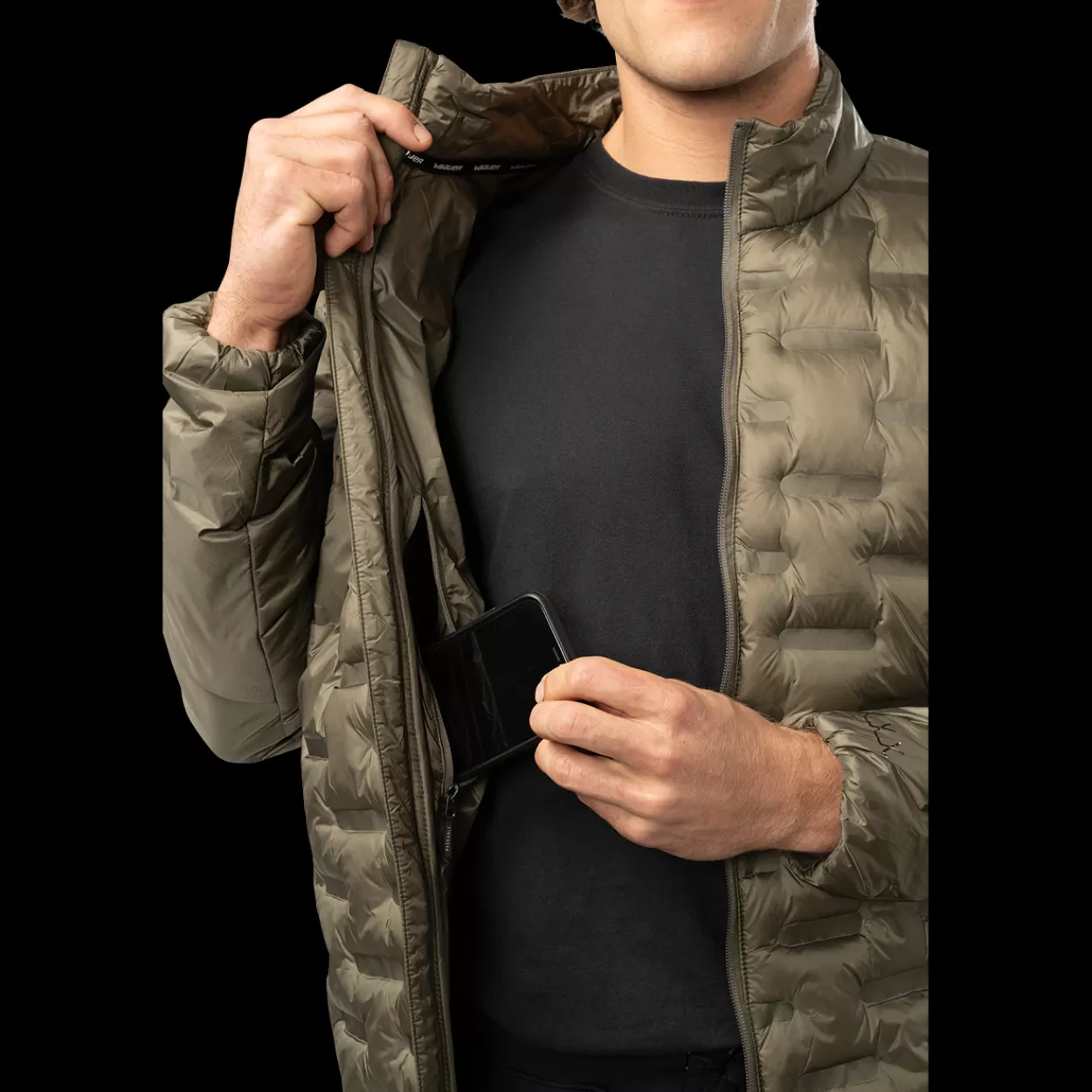 Shop HOCKEY FLC PACKABLE PUFFER Mens Clothing·Jackets & Outerwear
