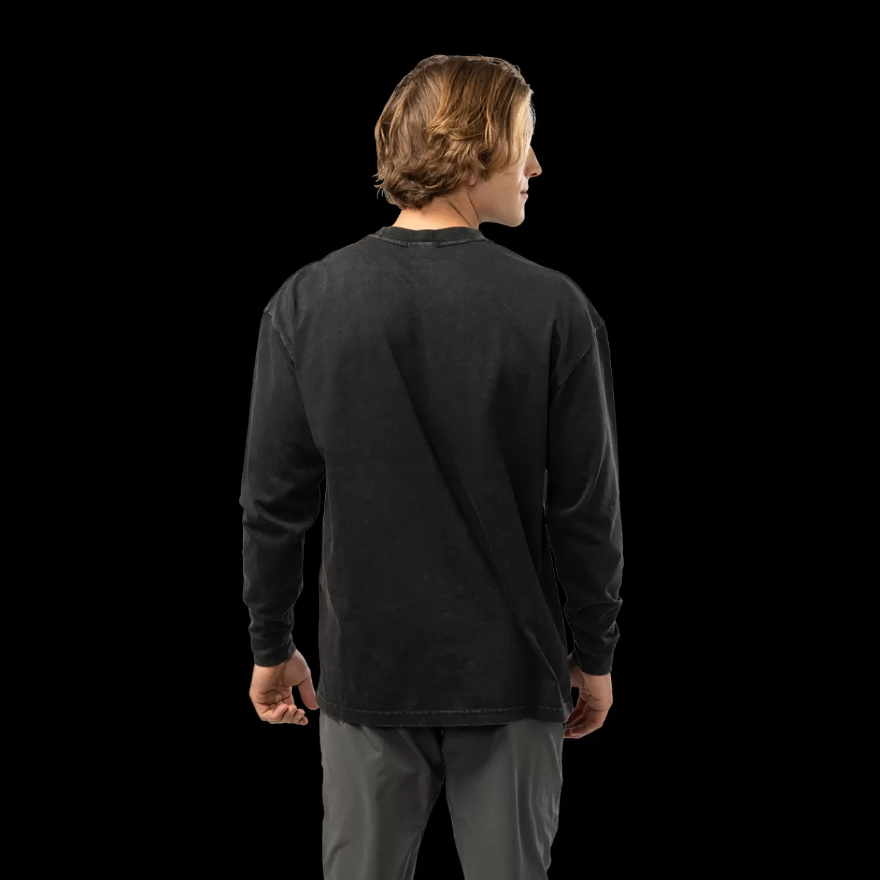 Flash Sale LONGLSEEVE ICON ILLUSION TEE Mens Clothing·T-Shirts & Long Sleeves