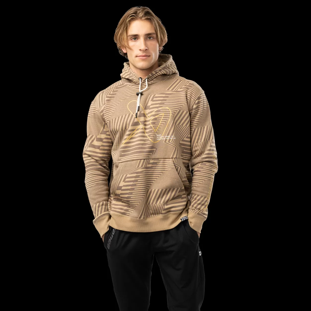Sale PRINTED FLEECE HOODIE Mens Clothing·Hoodies & Sweatshirts