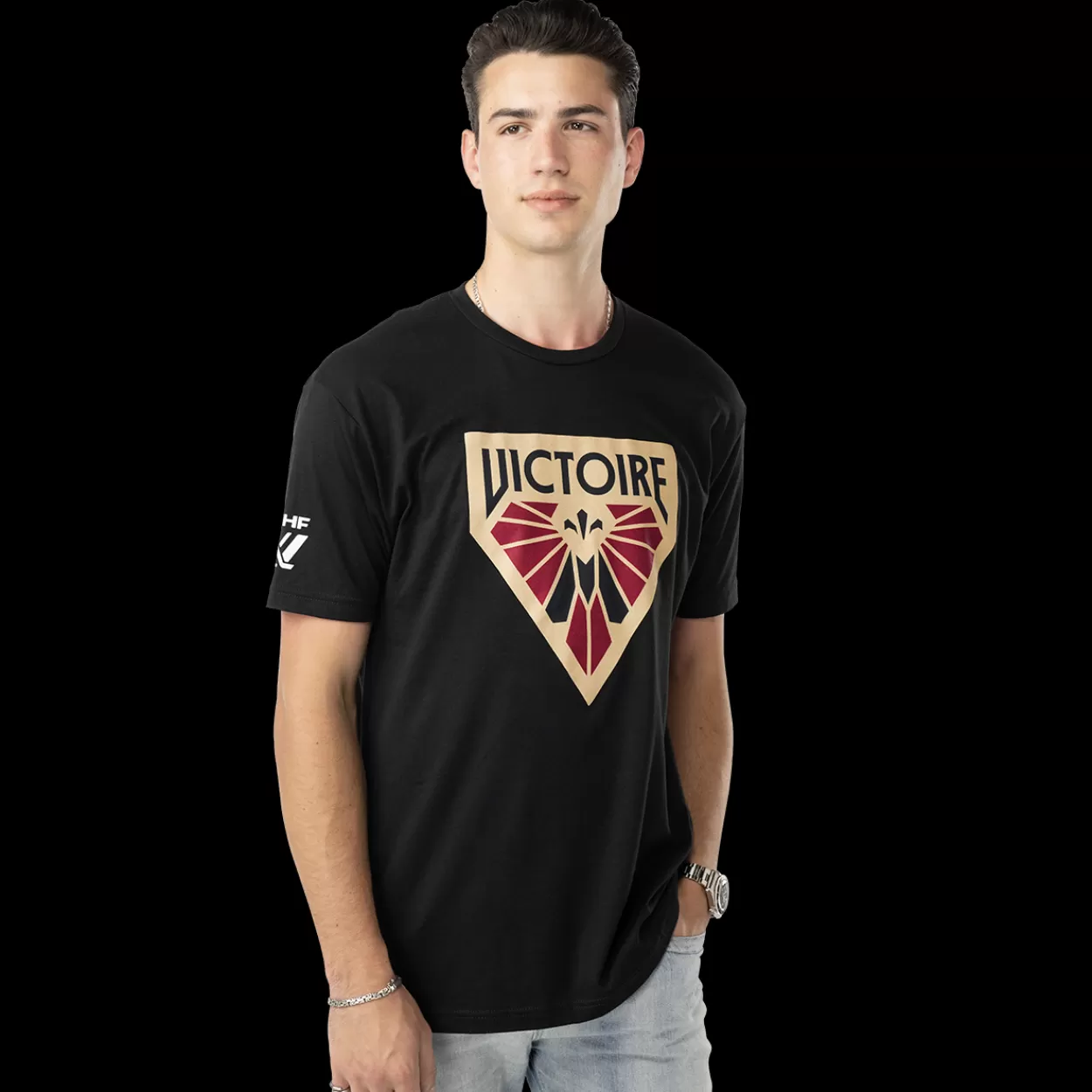 Hot PWHL MENS TEE MONTREAL VICTOIRE Mens Clothing·T-Shirts & Long Sleeves
