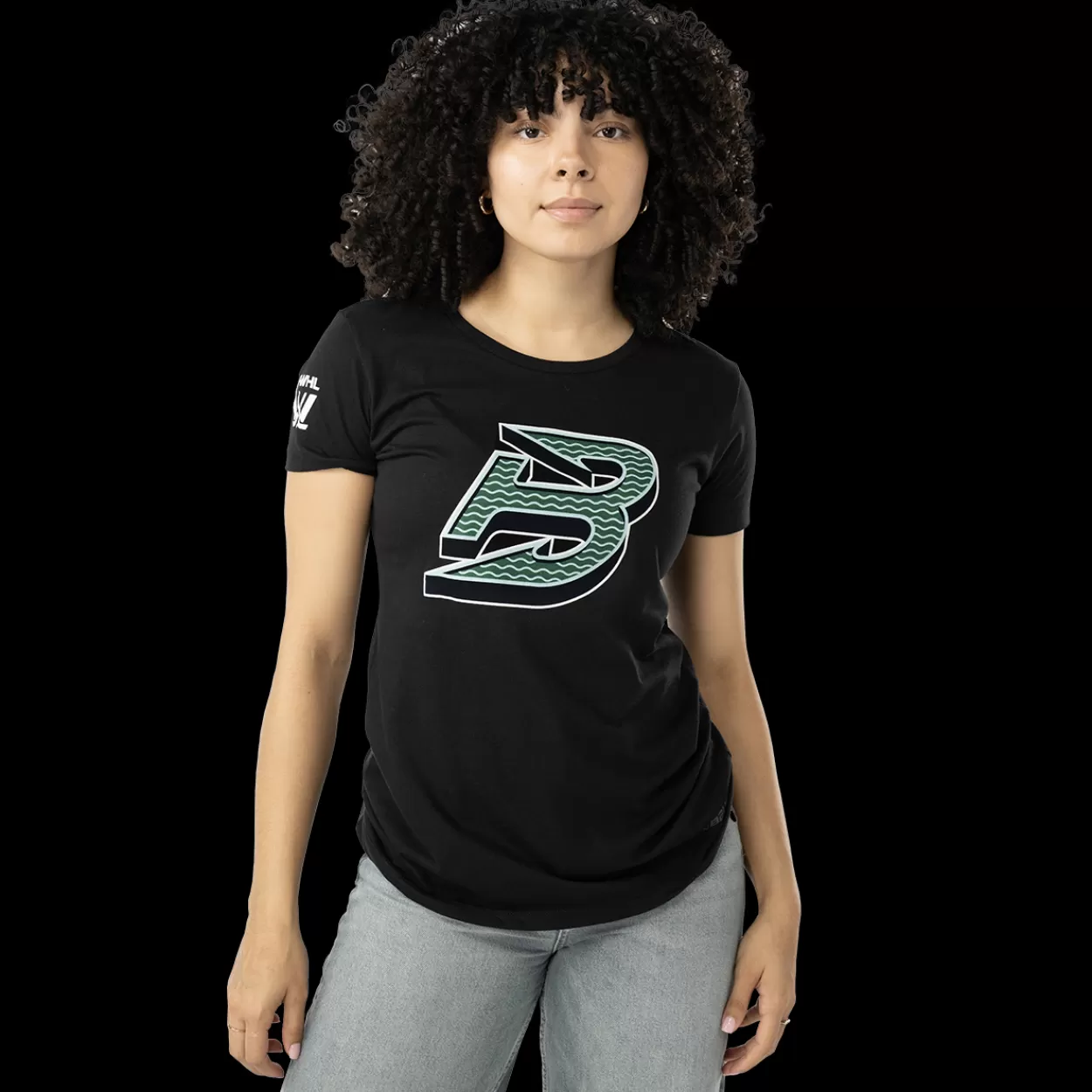 Sale PWHL WOMENS TEE BOSTON FLEET Women Womens Clothing·T-Shirts & Long Sleeves