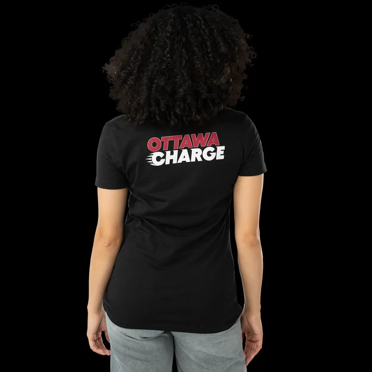 Outlet PWHL WOMENS TEE OTTAWA CHARGE Women Womens Clothing·T-Shirts & Long Sleeves