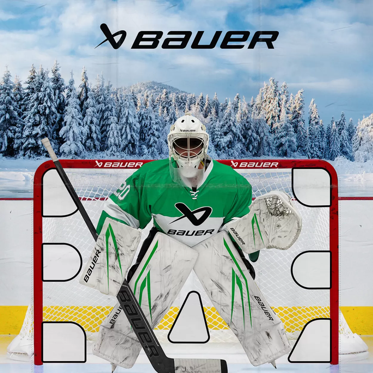 Clearance REACTOR SHOOTING TARP Wheels & Accessories | Street Hockey Gear·Hockey Nets