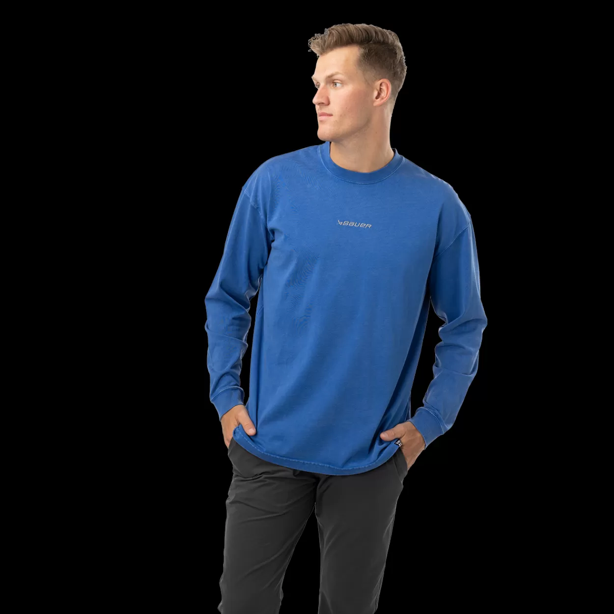 Hot STACKED ACIDWASH LONGSLEEVE TEE Mens Clothing·T-Shirts & Long Sleeves