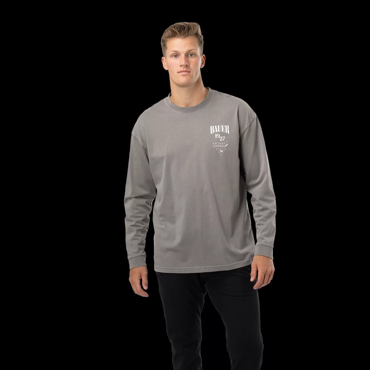 Sale STACKED ACIDWASH LONGSLEEVE TEE Mens Clothing·T-Shirts & Long Sleeves