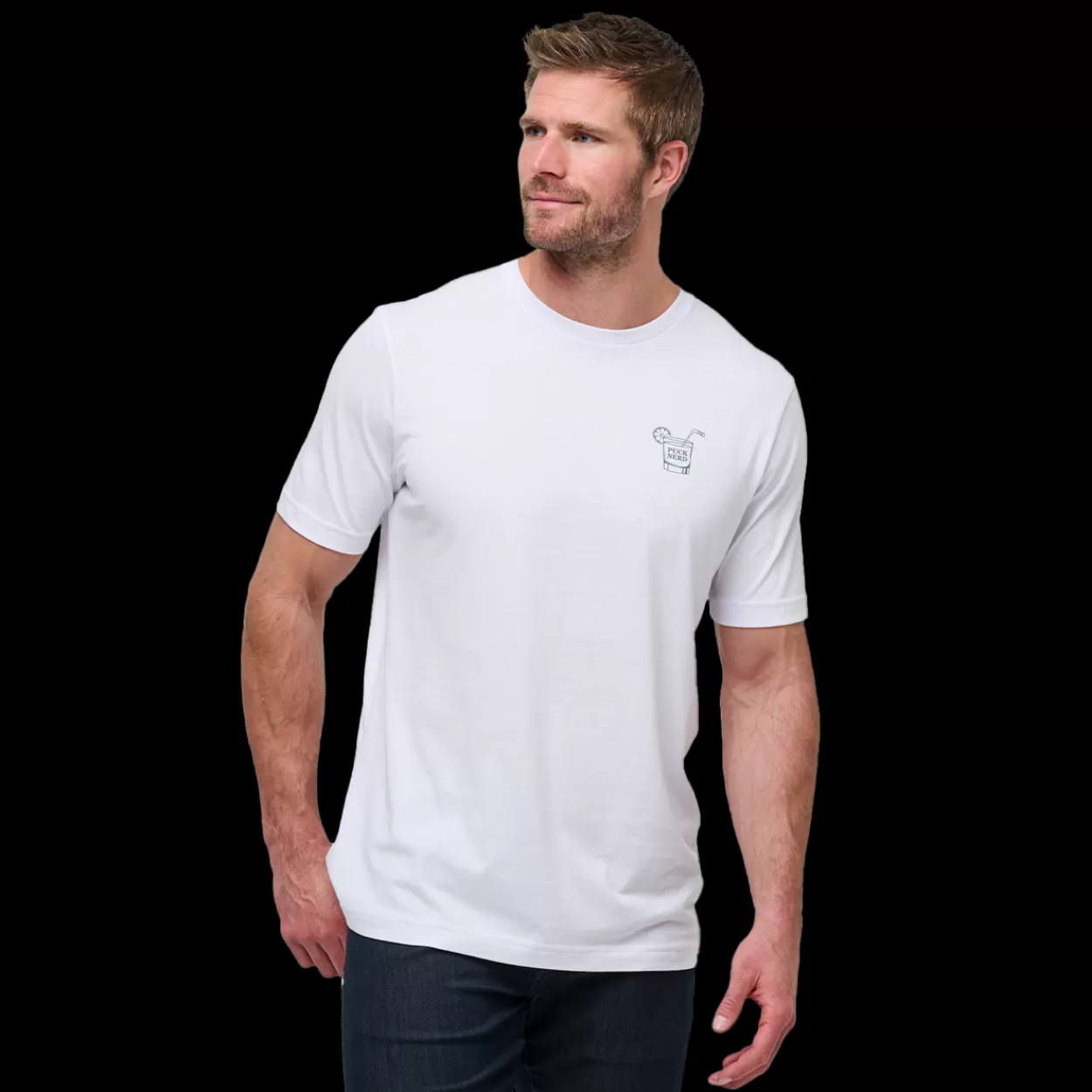 Shop TRAVIS MATHEW DUMP N' CHASE TEE Mens Clothing·T-Shirts & Long Sleeves