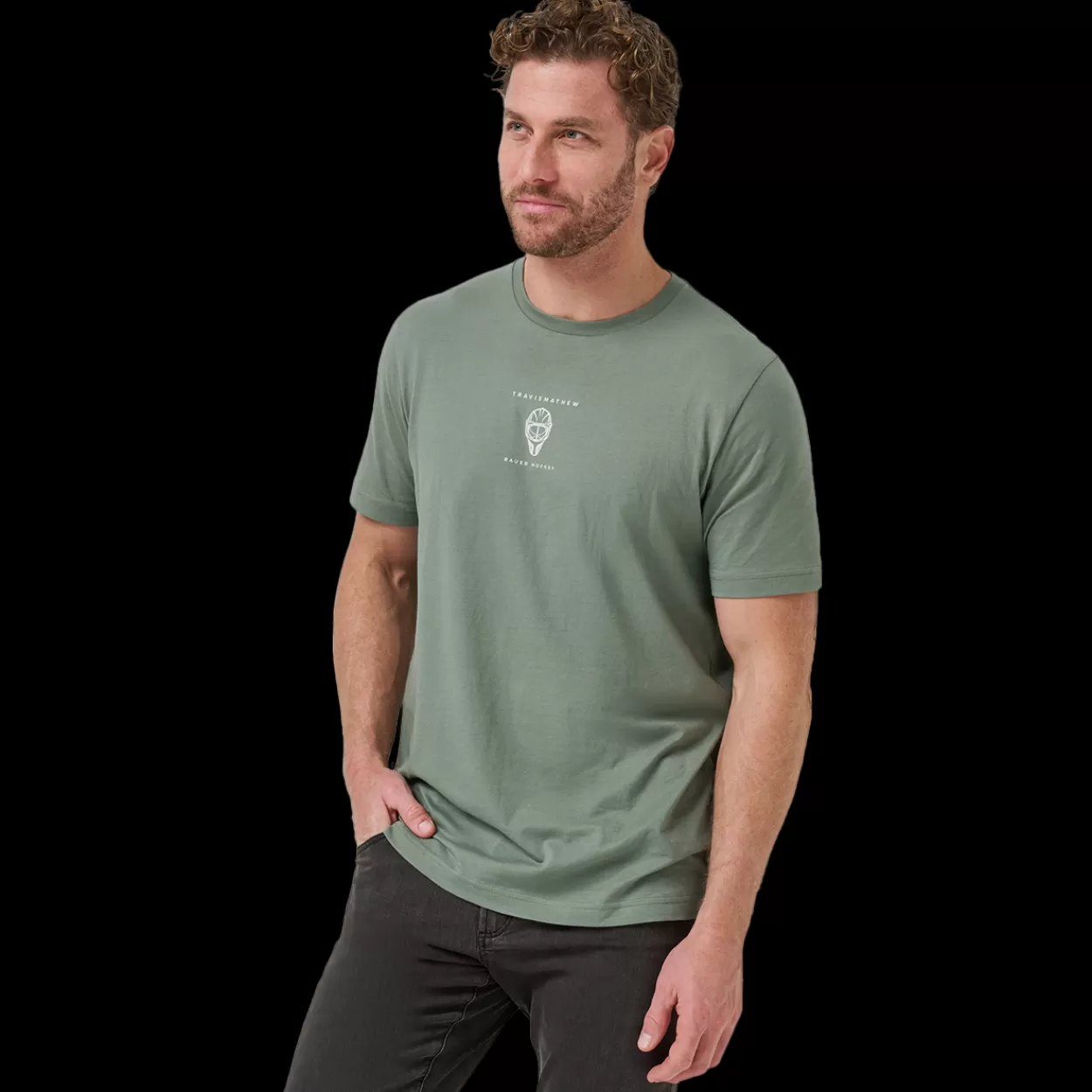 Discount TRAVIS MATHEW GOAL POST TEE Mens Clothing·T-Shirts & Long Sleeves