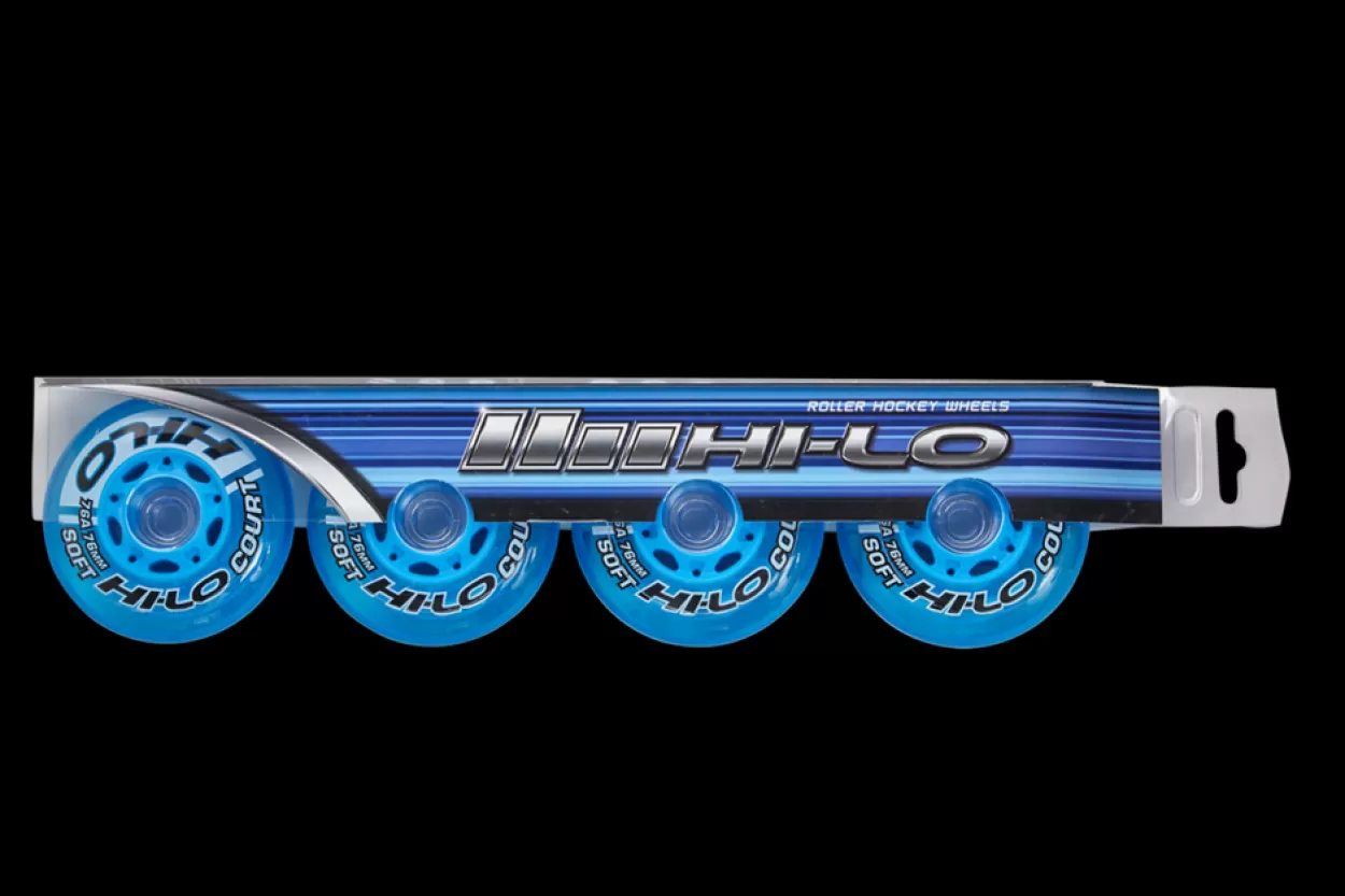 Outlet HI-LO COURT ROLLER HOCKEY WHEELS 4PK S19 Wheels & Accessories