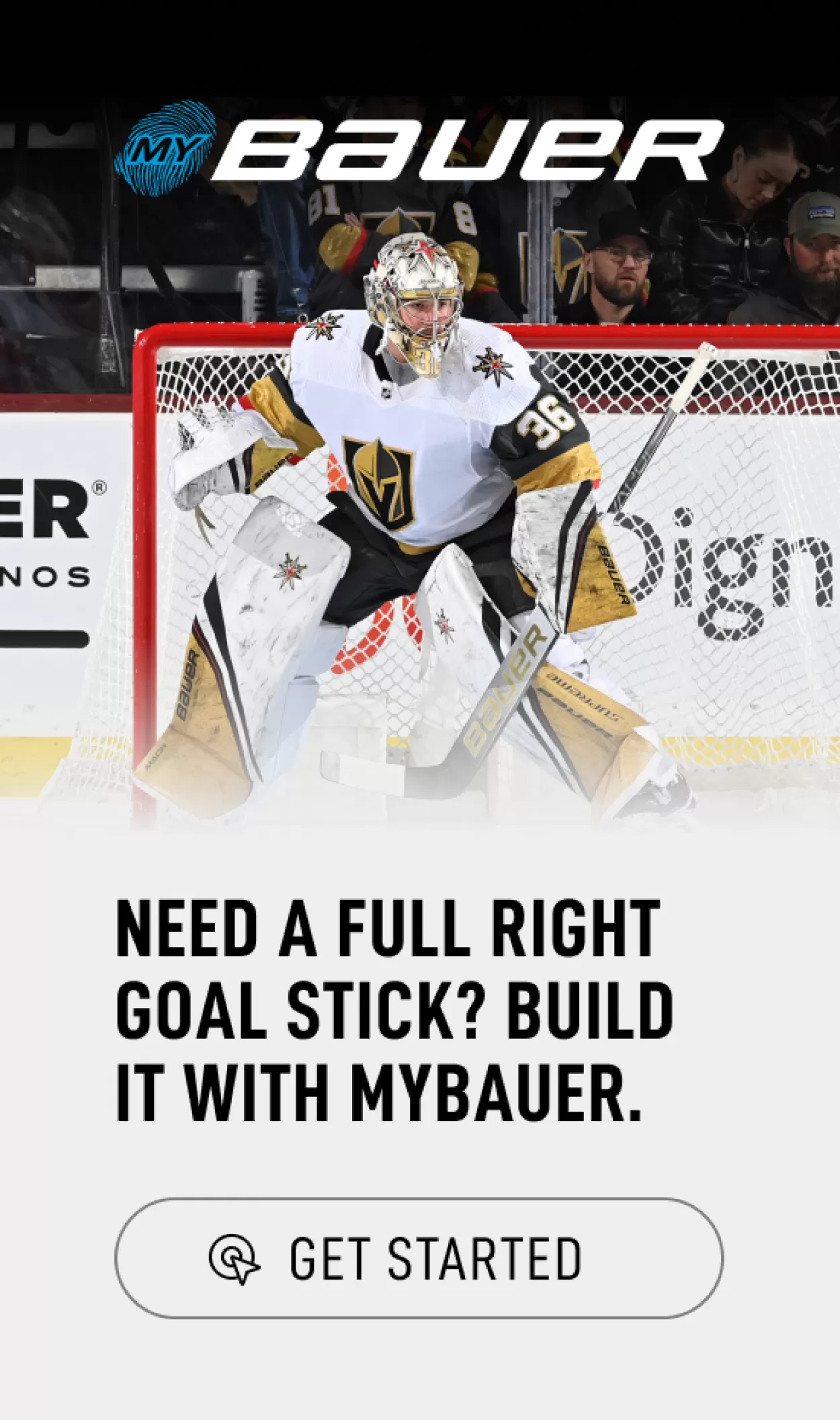 New SUPREME MACH GOAL STICK Goalie Sticks | Goal Sticks